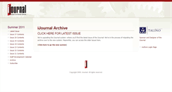Desktop Screenshot of ijournalccc.com
